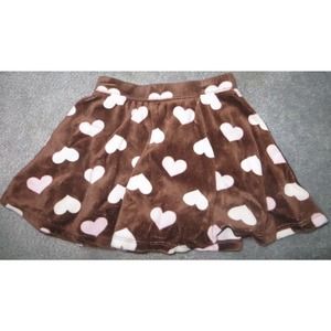 Gymboree Kitty Glamour Velour Heart Skirt Size 3